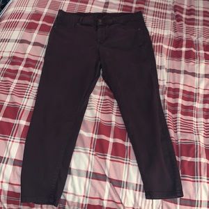 Maurice’s purple plus pants